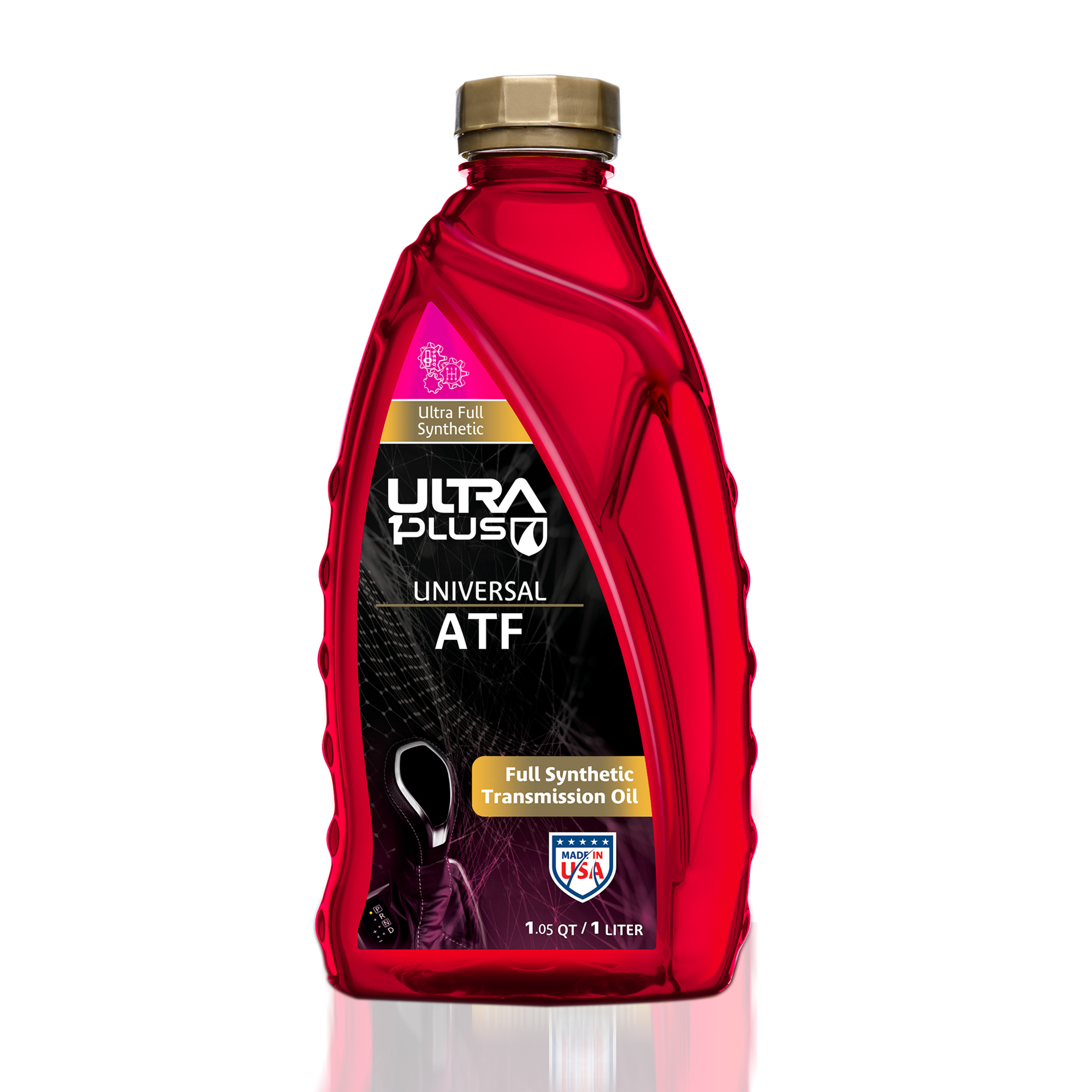Ultra1Plus Synthetic ATF Universal - 1-Qt., High Viscosity, Heavy-Duty, Model# UL504